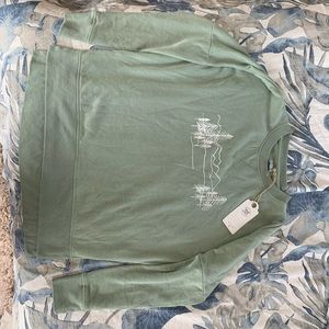 True Craft Long Sleeve Graphic Pullover, in Small